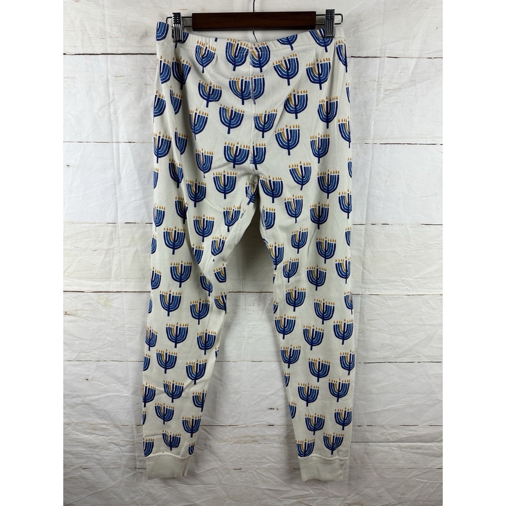 Hanna Anderson Women Hanukkah Holiday 2pc Pajama Set Large Organic Cotton Unisex - Picture 7 of 8